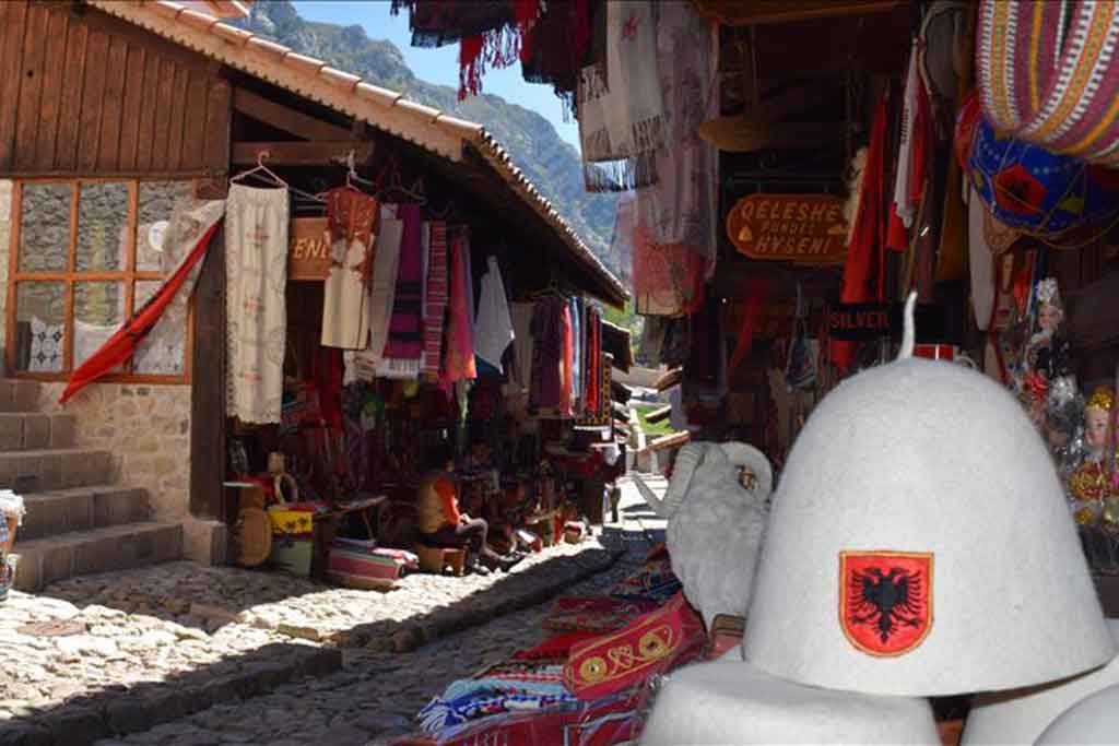 Kruja Bazaar Visit Albania